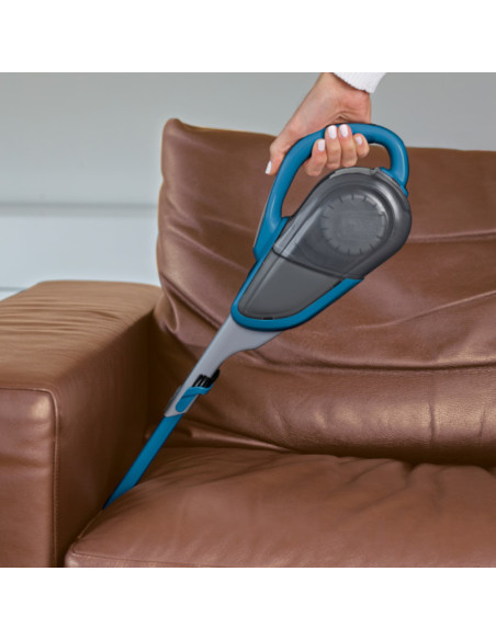 Aspiradora Black Decker Inalámbrica 2 En 1-Piso Y De Mano-Recargable Gris-Azul
