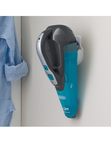 Aspiradora De Mano Black Decker Inalámbrica Recargable Liquidos Y Solidos Turquesa