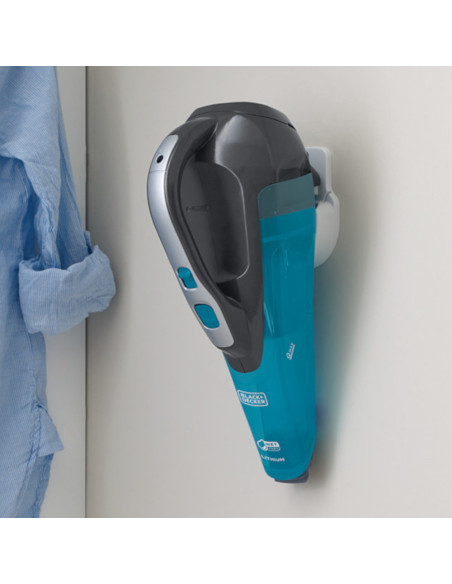 Aspiradora De Mano Black Decker Inalámbrica Recargable Liquidos Y Solidos Turquesa