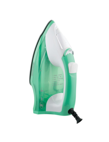 Plancha De Ropa Black Decker Light Easy 1200 W Suela Antiadherente Rocio Fino Verde