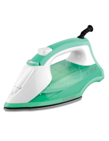 Plancha De Ropa Black Decker Light Easy 1200 W Suela Antiadherente Rocio Fino Verde