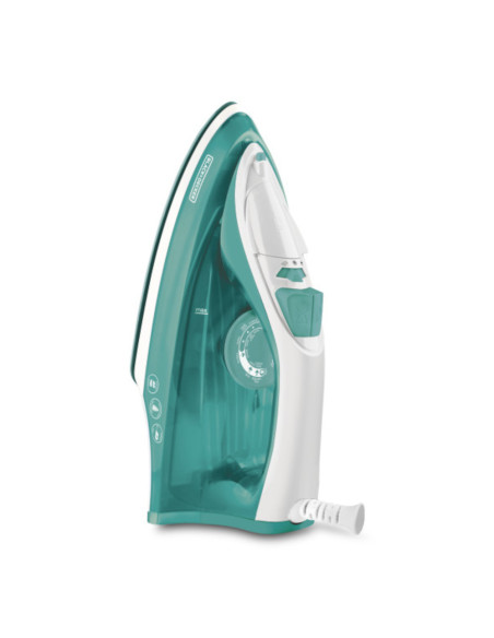 Plancha De Ropa Black Decker- 1200 W-Antihaderente-Auto Clean Suela Cerámica Verde