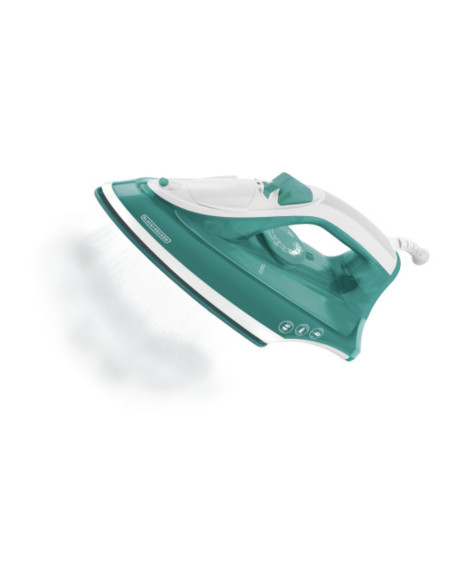 Plancha De Ropa Black Decker- 1200 W-Antihaderente-Auto Clean Suela Cerámica Verde