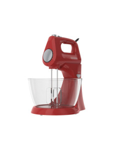 Batidora De Pedestal Black Decker 250 W 5 Velocidades 2 Tazones Vidr.-Plast. Turbo Roja