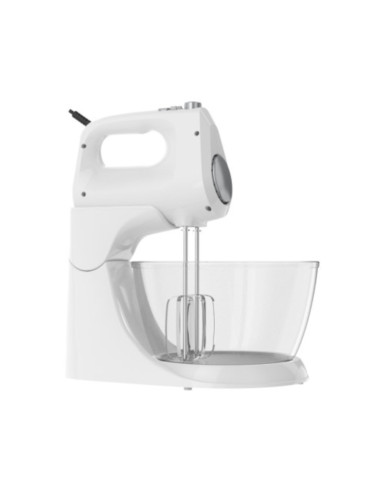 Batidora De Pedestal Black Decker 250 W 5 Velocidades 2 Tazones Vidr.-Plast. Turbo Blanca
