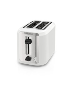 Tostadora Black Decker 2 Rebanadas 750 W 7 Niveles Blanca