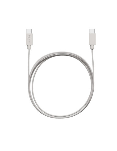 Cable USB-C Doble Lado Blanco