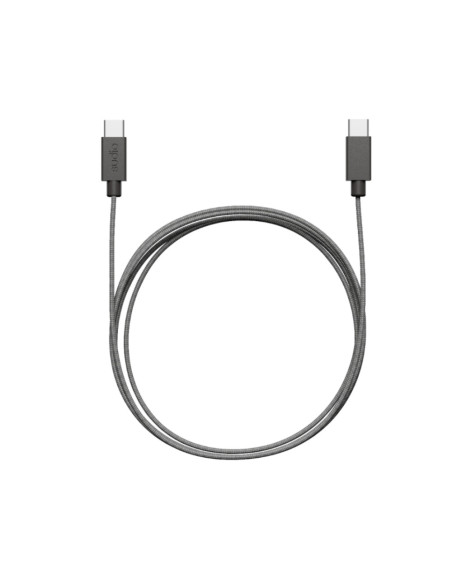Cable USB-C Doble Lado Negro