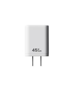 Cargador Tipo USB-C 45 W - 2 Puertos Blanco 2