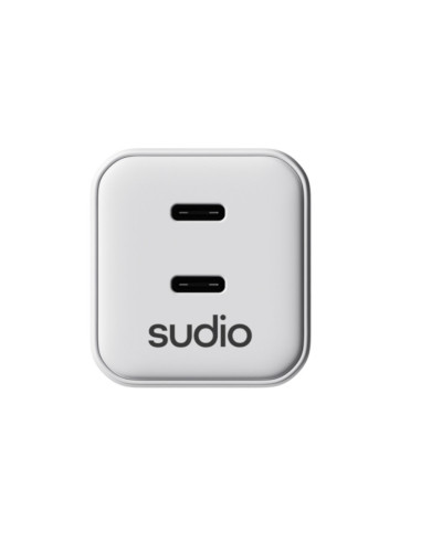 Cargador Tipo USB-C 45 W - 2 Puertos Blanco