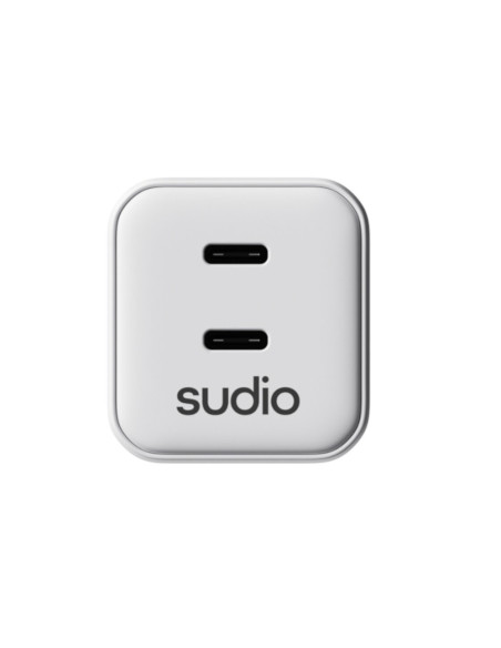Cargador Tipo USB-C 45 W - 2 Puertos Blanco