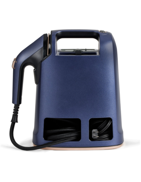 Vaporizador Y Plancha Black Decker Suela Cerámica Tanque 750 ml Vapor 20G. Azul
