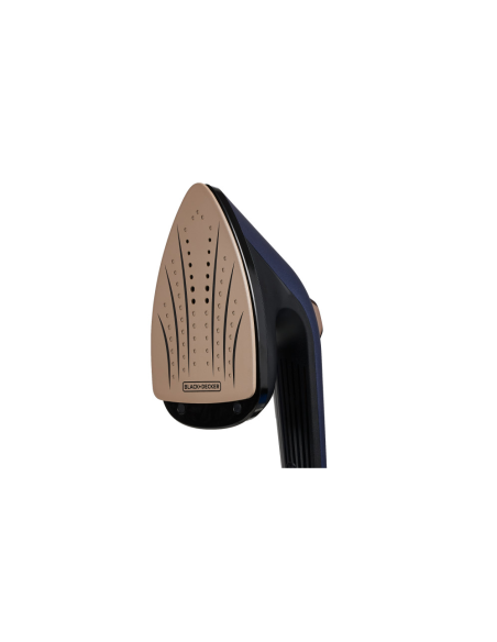 Vaporizador Y Plancha Black Decker Suela Cerámica Tanque 750 ml Vapor 20G. Azul