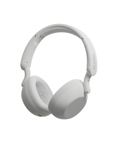 Audífonos Sudio R3 Inalámbrico Estilo Deportivo Conduccion Osea 40 mm Bt Blanco