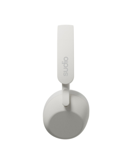 Audífonos Sudio R3 Inalámbrico Estilo Deportivo Conduccion Osea 40 mm Bt Blanco