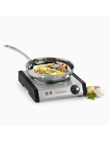 Hornilla Eléctrica Cuisinart 1 Quemador De Hierro Fundido 1300 Watts Perilla Para Regular