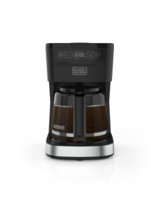 Cafetera Black Decker-12 Tazas-Selector De Intensidad Controles Programables - Silver