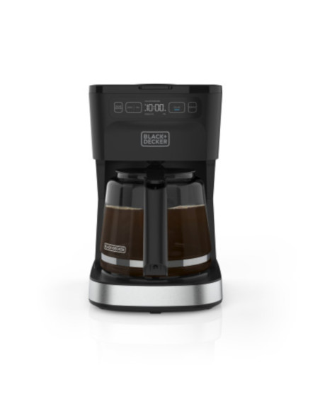 Cafetera Black Decker-12 Tazas-Selector De Intensidad Controles Programables - Silver