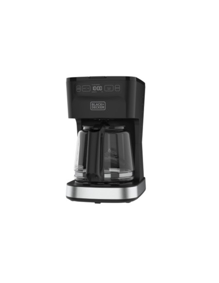 Cafetera Black Decker-12 Tazas-Selector De Intensidad Controles Programables - Silver