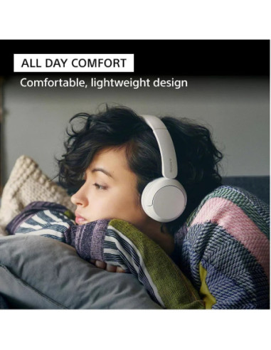 Audífonos Sony Inalámbrico Diadema 30 mm 20 20 kHz Microf Integr 50H Dur Negro