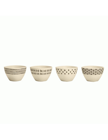 Juego De Tazones Cuisinart 4 Pcs De Bambu Capacidad 8 Oz