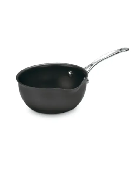 Olla Cuisinart 1 L Antiadherente De Cerámica Anodizada Con Mango Acero Inox Y Tapa