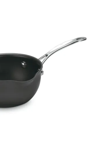 Olla Cuisinart 1 L Antiadherente De Cerámica Anodizada Con Mango Acero Inox Y Tapa