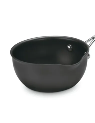 Olla Cuisinart 1 L Antiadherente De Cerámica Anodizada Con Mango Acero Inox Y Tapa