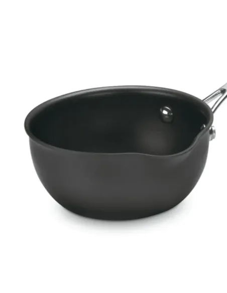 Olla Cuisinart 1 L Antiadherente De Cerámica Anodizada Con Mango Acero Inox Y Tapa