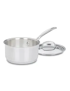 Olla Cuisinart 1.5 L Con Mango-Tapa Acero Inox Para Todo Tipo De Cocina 2