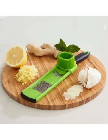 Accesorio Cortador Y Rallador De Ajo Cuisinart 2Pcs Acero Inox.