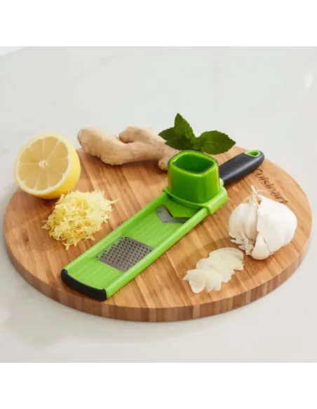 Accesorio Cortador Y Rallador De Ajo Cuisinart 2Pcs Acero Inox.