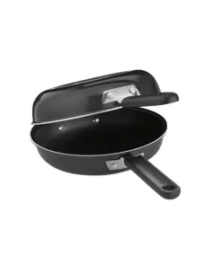 Set De Sartenes Entrelazados Cuisinart 2Pz Antiadhrente Cerámica Negro