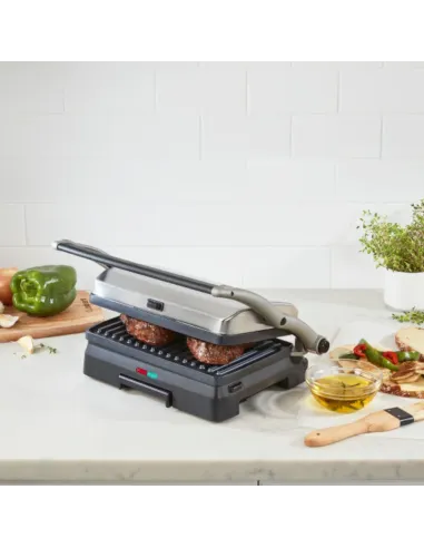 Sandwhichera Cuisinart Eléctrica Panini 3 En 1 Acero Inoxidable