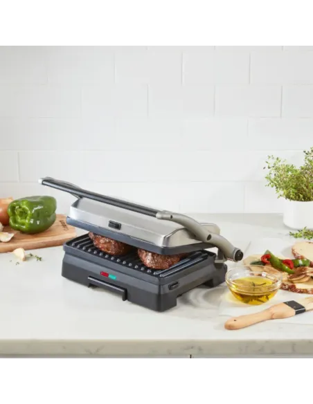 Sandwhichera Cuisinart Eléctrica Panini 3 En 1 Acero Inoxidable