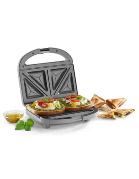 Sandwhichera Cuisinart 2 Panes 1000 W Luces Indicadoras Acero Inox.
