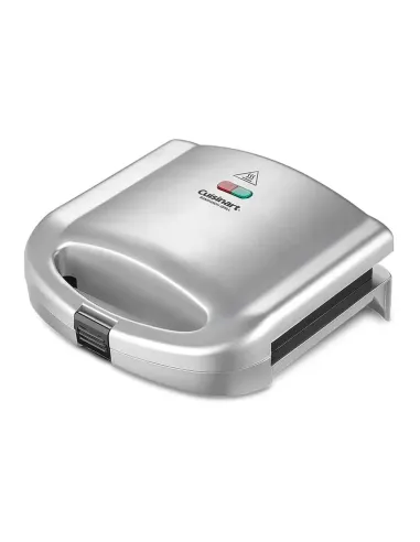 Sandwhichera Cuisinart 2 Panes 1000 W Luces Indicadoras Acero Inox.