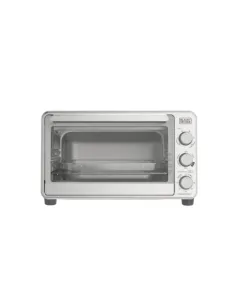 Horno Tostador Black Decker Air Fryer 8 Rebanadas 1500 W 23 L 6 Funciones Acero Inox