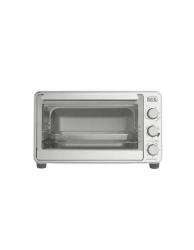Horno Tostador Black Decker Air Fryer 8 Rebanadas 1500 W 23 L 6 Funciones Acero Inox