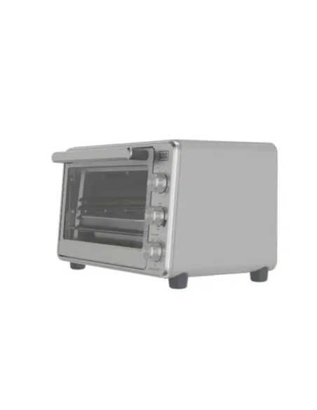 Horno Tostador Black Decker Air Fryer 8 Rebanadas 1500 W 23 L 6 Funciones Acero Inox