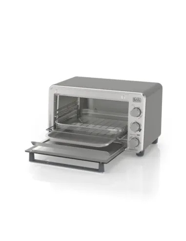 Horno Tostador Black Decker Air Fryer 8 Rebanadas 1500 W 23 L 6 Funciones Acero Inox