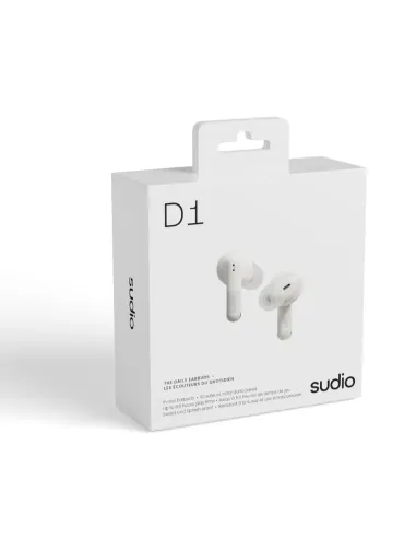 Audífonos Sudio D1 Inalámbrico Ir Ear Ipx4 Bt-Microf. Integr. Blanco