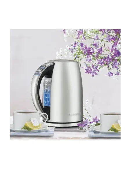 Tetera Eléctrica Cuisinart 1.7 L 1500 W 6 Funciones Acero Inoxidable