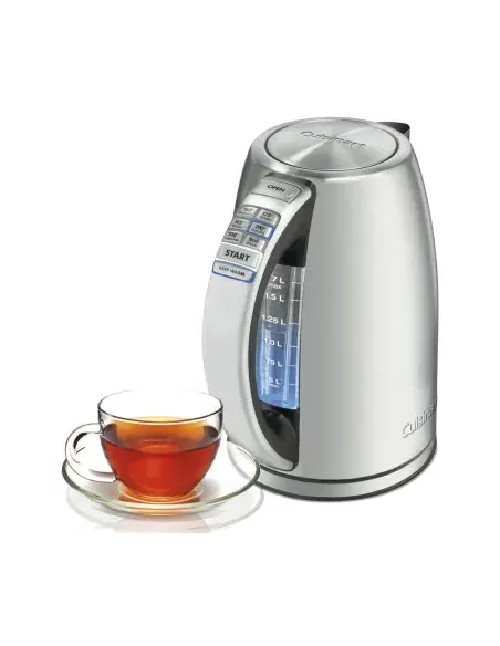 Tetera Eléctrica Cuisinart 1.7 L 1500 W 6 Funciones Acero Inoxidable