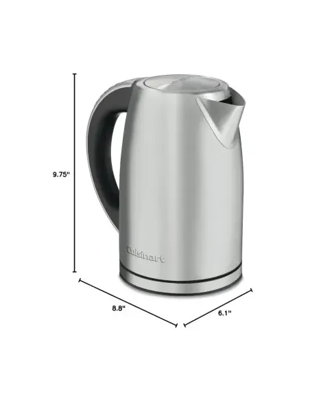 Tetera Eléctrica Cuisinart 1.7 L 1500 W 6 Funciones Acero Inoxidable