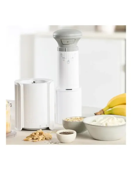 Máquina Para Hacer Helado Cuisinart 5 En 1 Prograbable Blanco