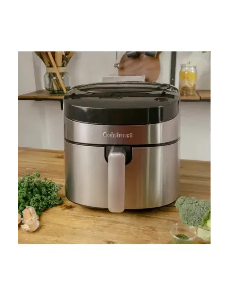 Freidora De Aire Cuisinart 7,2 L 1610 W 8 En 1 Pantalla Tactil Silver