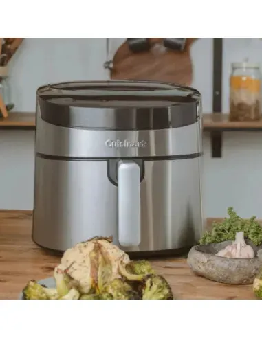 Freidora De Aire Cuisinart 7,2 L 1610 W 8 En 1 Pantalla Tactil Silver