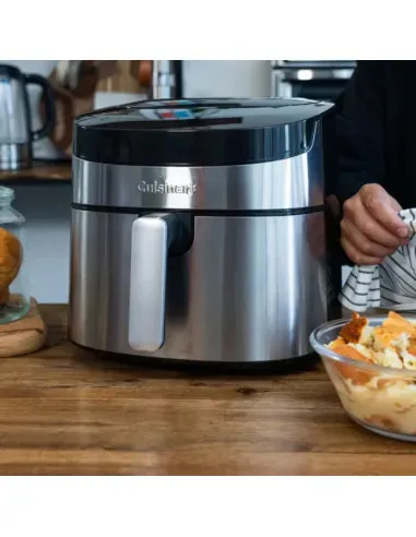 Freidora De Aire Cuisinart 7,2 L 1610 W 8 En 1 Pantalla Tactil Silver