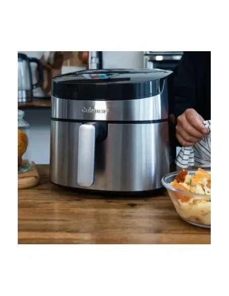 Freidora De Aire Cuisinart 7,2 L 1610 W 8 En 1 Pantalla Tactil Silver